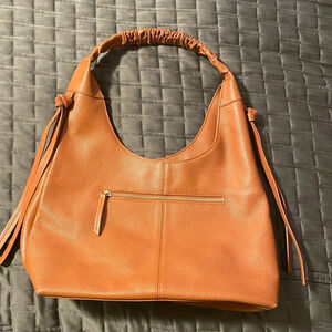 LAGGO Bella-British tan slouchy bag